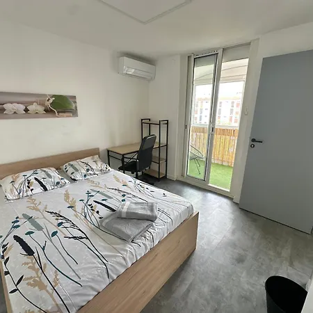 Lejlighed Casa 9 - Spacieux Et Familial, 3 Chambres, 2 Terrasses, Climatisation Et Stationnement Facile Perpignan