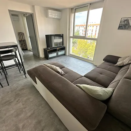 Lejlighed Casa 9 - Spacieux Et Familial, 3 Chambres, 2 Terrasses, Climatisation Et Stationnement Facile